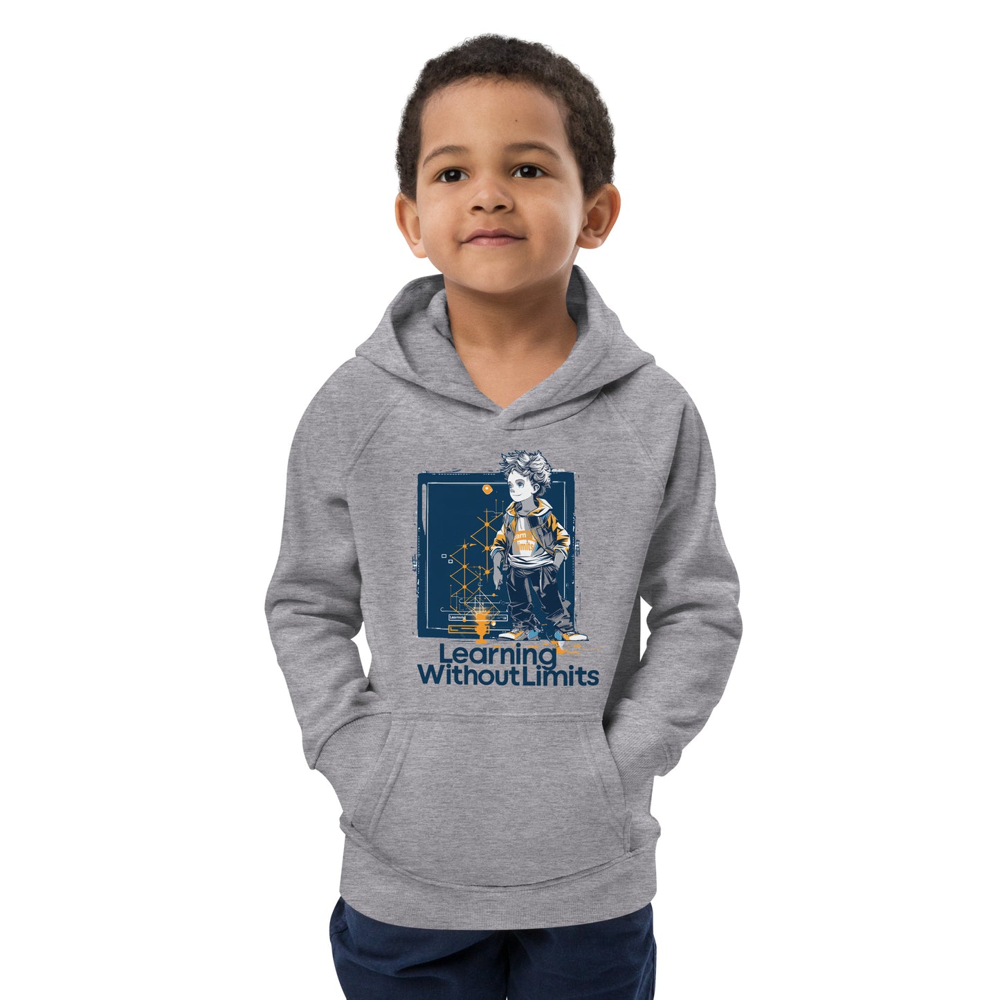 Hoodie "Learning Without Limits" Boys