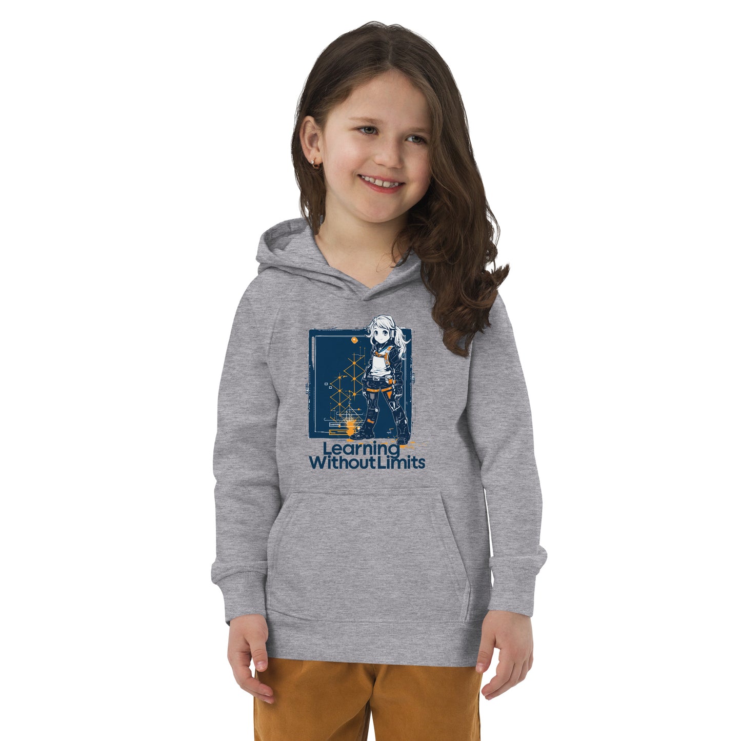 Hoodie "Learning Without Limits" Girls