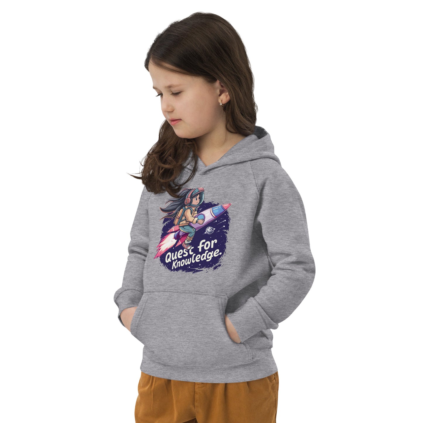 Hoodie "Quest For Knowledge" Girls