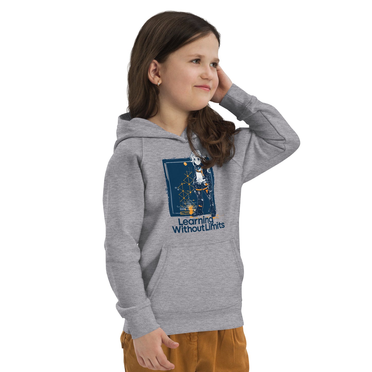 Hoodie "Learning Without Limits" Girls