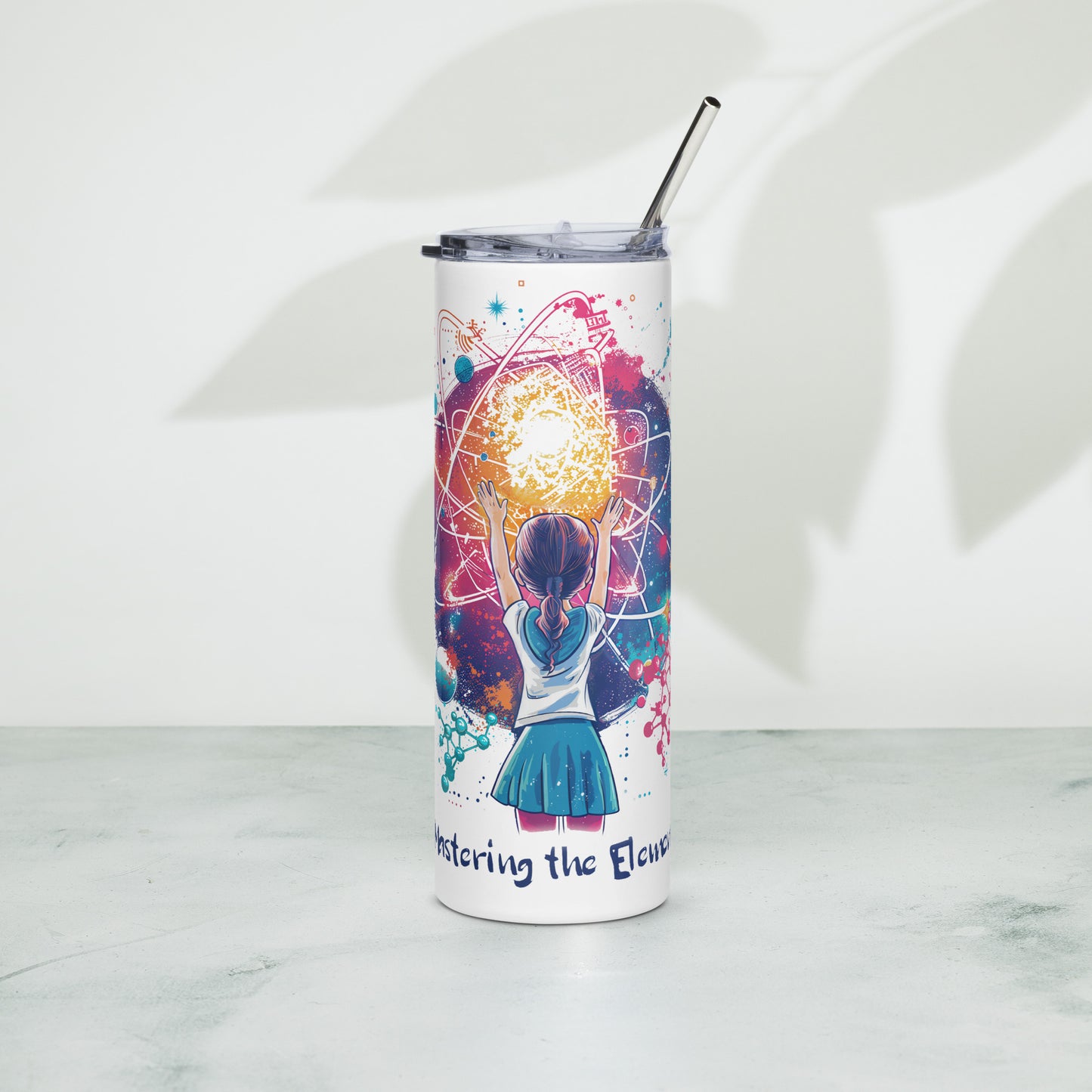 "Master The Elements" Girl Tumbler