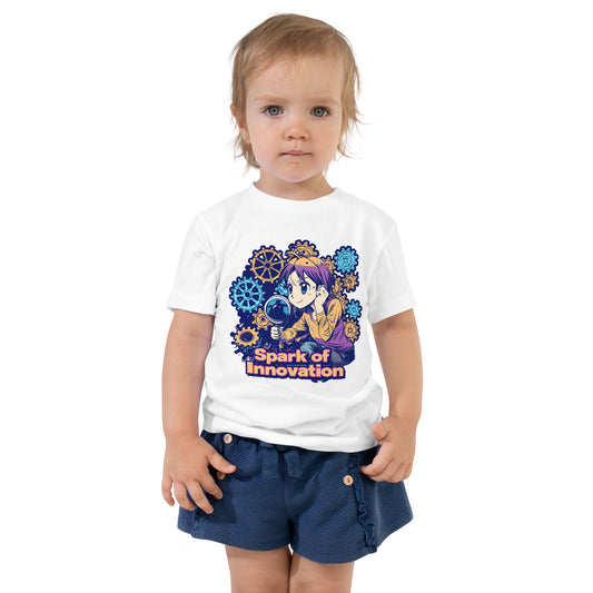 Toddler "Spark Of Innovation" Girl Short Sleeve Tee