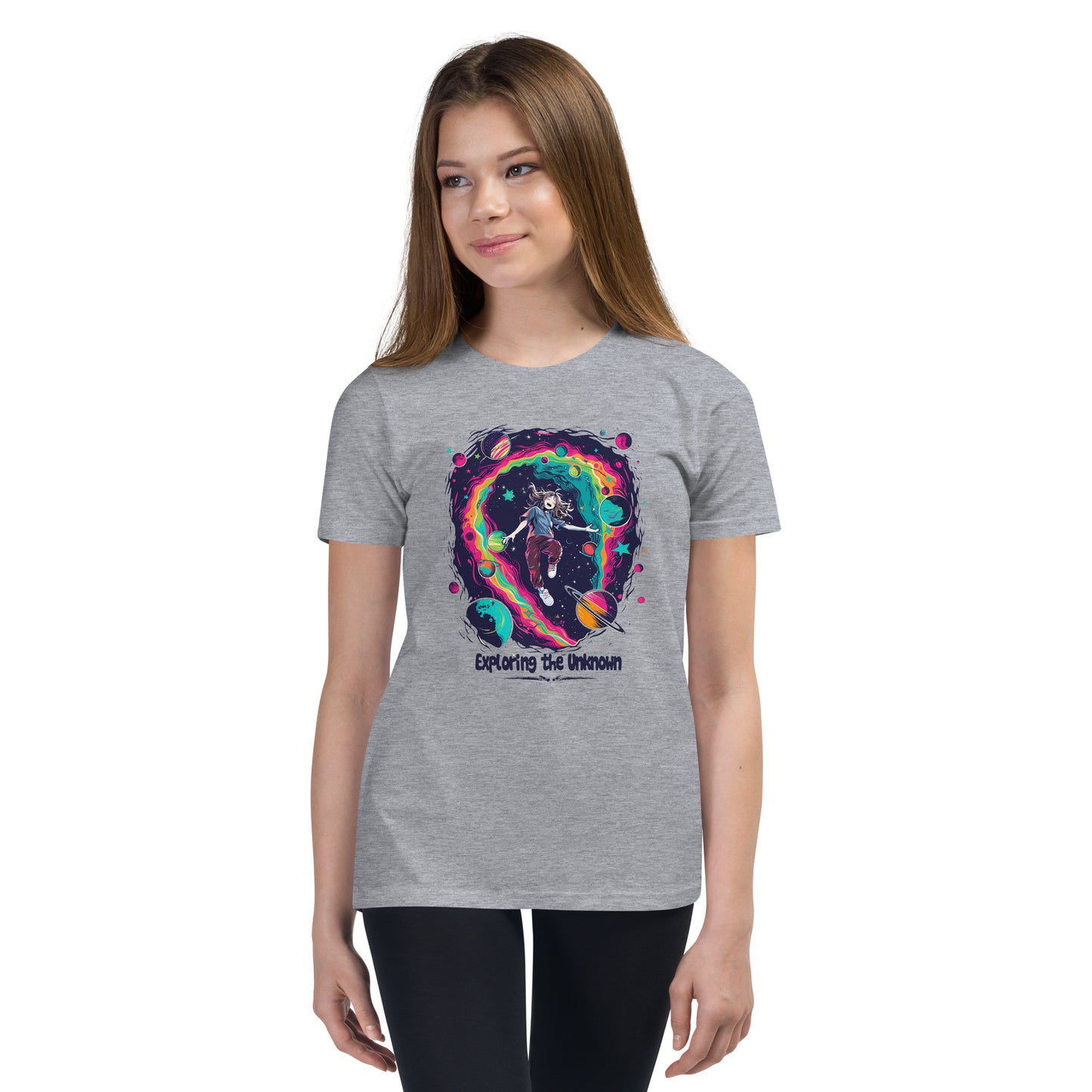 T-Shirt "Exploring The Unknown" Girl