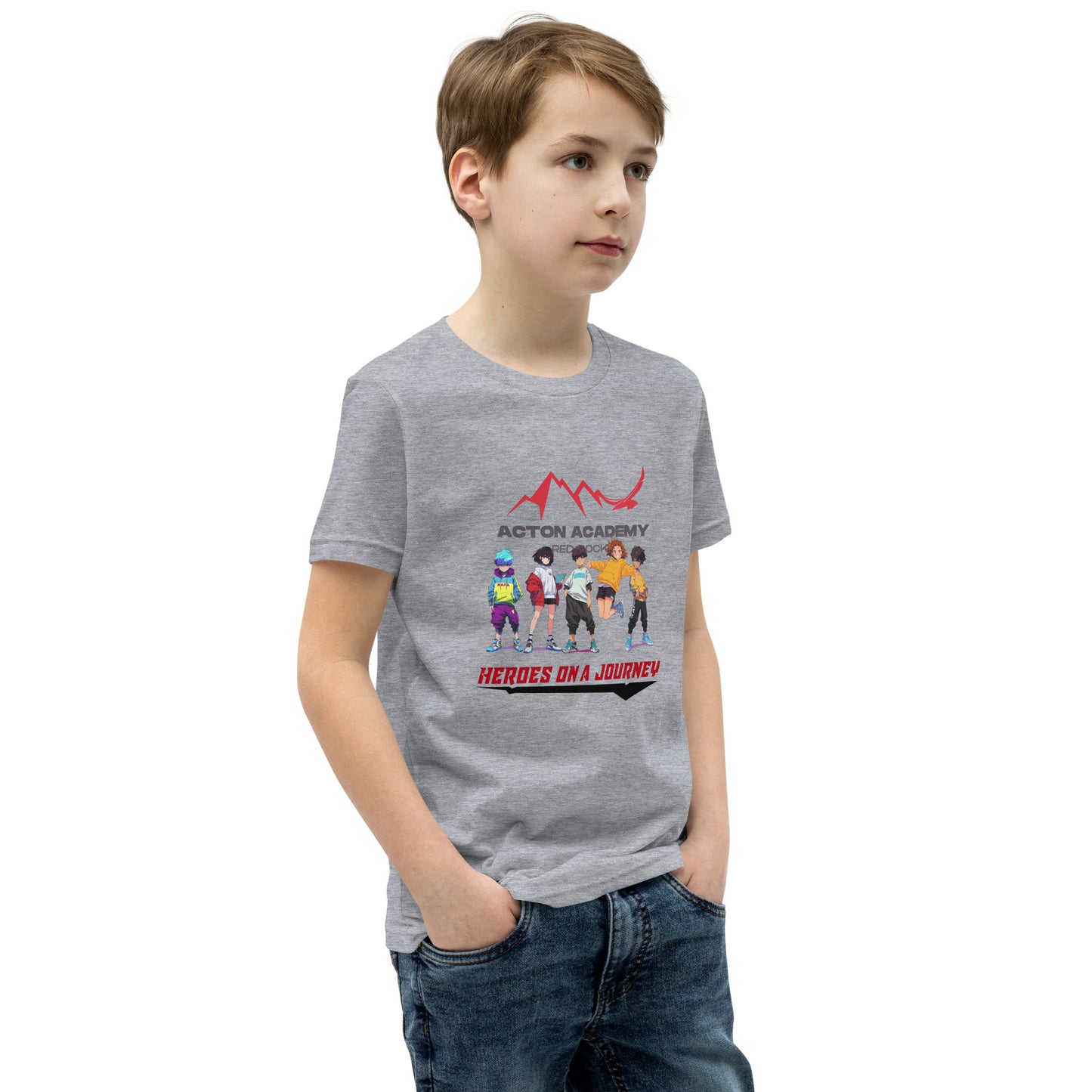 T-Shirt "Acton Academy - Heroes on a Journey" Boy